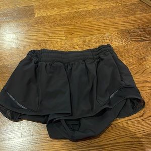 Black lululemon shorts
